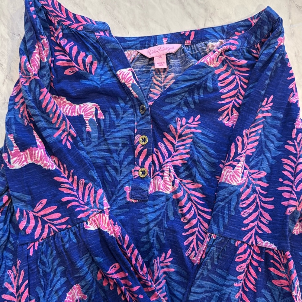 Zebra print Teigan shirt